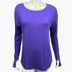 Under Armour Grape Purple Long Sleeve Shirt  Size Medium